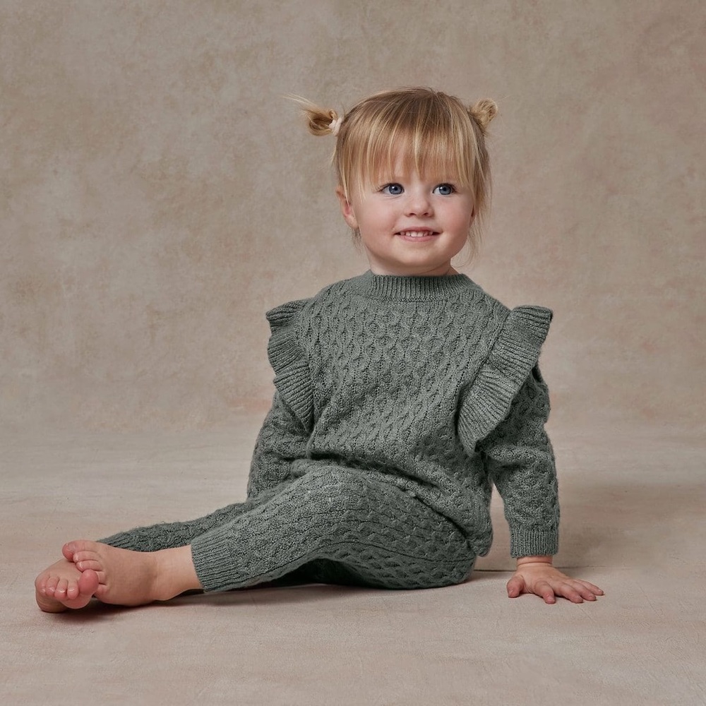 Rylee & Cru La Reina Sweater & Gable Pant- Marine